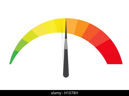 Konzept der bunte Banner mit Pfeilen für verschiedene Business-De Stock Vektor