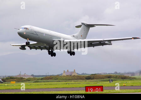 Vickers VC 10, RAF Valley, Anglesey, Stockfoto