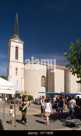 Saint-Clément-Des-Baleines Stockfoto