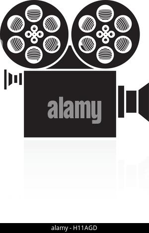 Kino-Symbol Stock Vektor