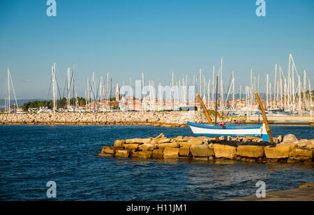 Izola Stadt, Adria, Slowenien Stockfoto