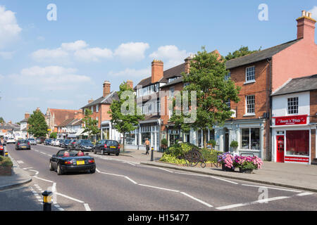 High Street, Hartley Wintney, Hampshire, England, Vereinigtes Königreich Stockfoto