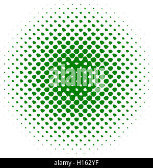 Abstrakte Punkte Hintergrund grün, Vektor-illustration Stockfoto