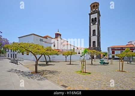 Iglesia de la Concepción, Kirche der Unbefleckten Empfängnis, Insel Santa Cruz, Teneriffa, Kanarische Inseln, Spanien Stockfoto