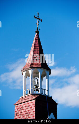 Inder Kapelle von Tadoussac 1747 erbaute Stockfoto