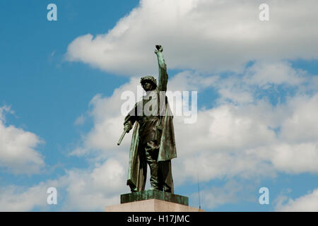 Rote Armee Soldat Statue - Brünn - Tschechische Republik Stockfoto