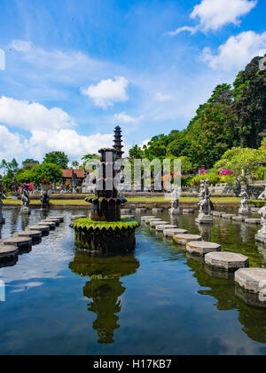 Königliche Wasserpalast und Pools Tirthagangga, Insel Bali, Indonesien Stockfoto