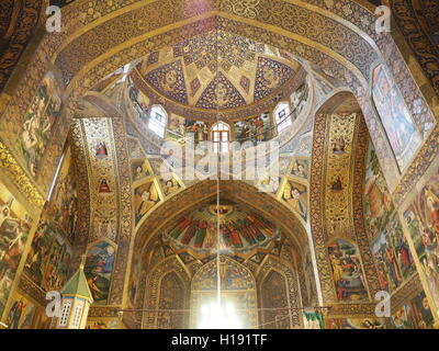 Vank Kathedrale, die Kirche der Heiligen Schwestern - armenischen Kloster in Isfahan, Iran Stockfoto