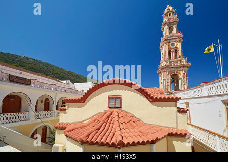 Kloster Panormitis, Symi Rhodos Stockfoto