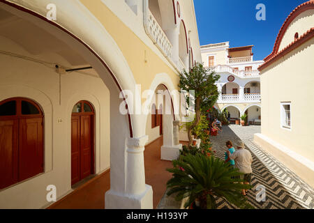 Kloster Panormitis, Symi Rhodos Stockfoto