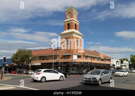 Die ehemaligen kolonialen gegenseitige Lebensversicherung Gesellschaft Dean Street Albury New South Wales Australia Stockfoto