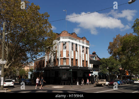 Klassischen Heritage Hotel auf Crown Street The Dolphin Hotel Surry Hills Sydney Australia Stockfoto