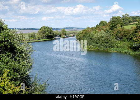 Gloucester und Schärfe-Kanal in der Nähe von Schärfe. Stockfoto