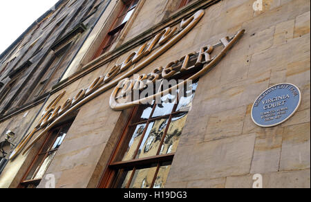 Die jakobinischen Miederwaren Gebäude in Glasgows Merchant City, Virginia Street, Schottland, UK Stockfoto