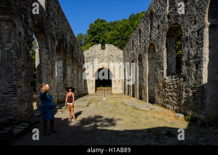 Butrint, Albanien Stockfoto