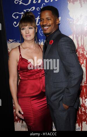 Los Angeles, CA, USA. 21. Sep, 2016. Nate Parker im Ankunftsbereich für die Geburt von A NATION Premiere, ArcLight Hollywood Cinerama Dome, Los Angeles, CA 21. September 2016. © Elisabeth Goodenough/Everett Collection/Alamy Live-Nachrichten Stockfoto