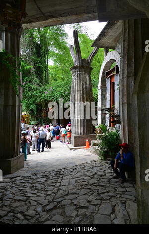 Mexiko, San Luis Potosi Zustand Huasteca, Xilitla, Las Pozas, Edward James Gärten Stockfoto