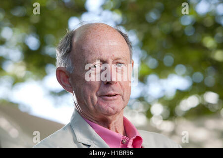 Walter Reid, der Autor des militärischen und politischen Geschichte, an das Edinburgh International Book Festival. Edinburgh, Schottland. 17. August 2016 Stockfoto