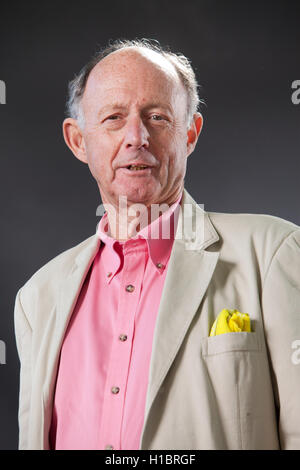 Walter Reid, der Autor des militärischen und politischen Geschichte, an das Edinburgh International Book Festival. Edinburgh, Schottland. 17. August 2016 Stockfoto