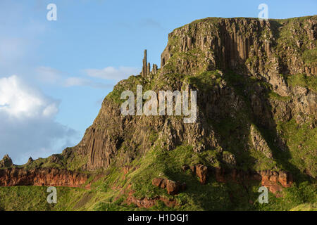 Schornsteine, Giant es Causeway, Bushmills, County Antrim, Nordirland, Vereinigtes Königreich Stockfoto