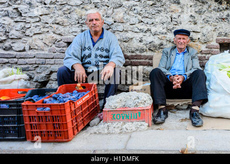 Korce Albanien Stockfoto