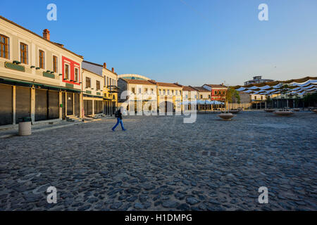 Korce Albanien Stockfoto