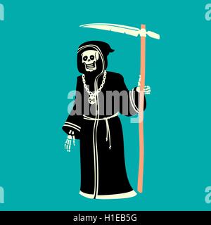 Tod-Charakter-Vektor-Illustration Stock Vektor
