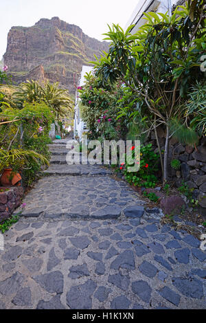 Bergdorf Masca, Teno Gebirge, Teneriffa, Kanarische Inseln, Spanien Stockfoto