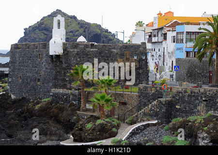 Castillo de San Miguel, Garachico, Teneriffa, Kanarische Inseln, Spanien Stockfoto