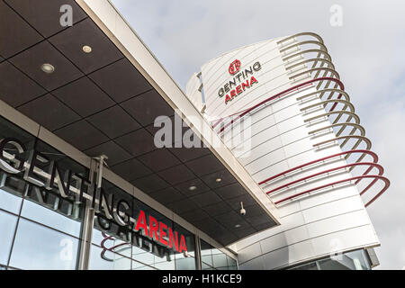 Genting Arena bauen, NEC Birmingham, England, UK Stockfoto