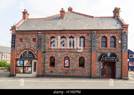 Baker Street independent-Kinos, Abergavenny, Wales, UK Stockfoto