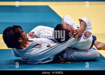 Internationalen Brazilian Jiu Jitsu Contest Stockfoto