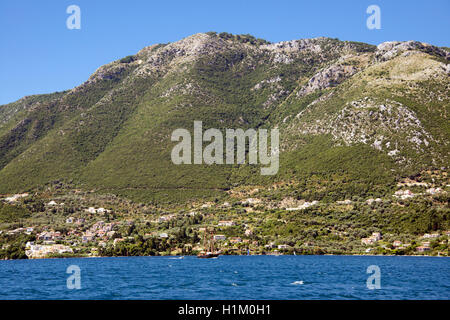 Ostseite Lefkada Insel Ionische Inseln Griechenland Stockfoto