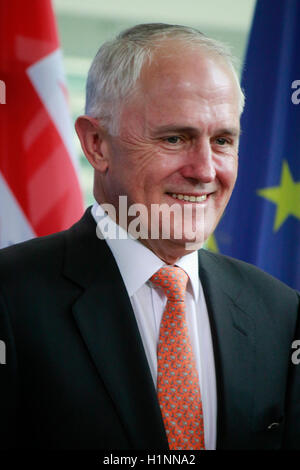 Malcolm Turnbull - Treffen der dt. Bundeskanzlerin Mit Dem Australischen Ministerpraesidenten, Bundeskanzleramt, 13. 20 November Stockfoto