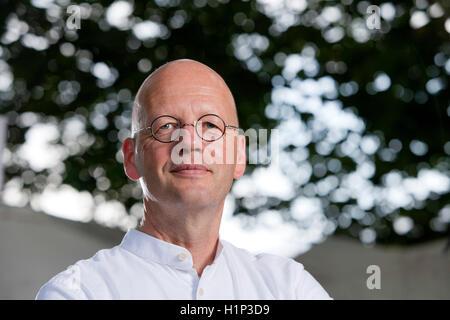 Jan-Philipp Sendker, deutscher Autor und Journalist, an das Edinburgh International Book Festival. Edinburgh, Schottland. 18. August 2016 Stockfoto