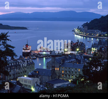 Oban in den 1970er Jahren, Argyll, Schottland Stockfoto