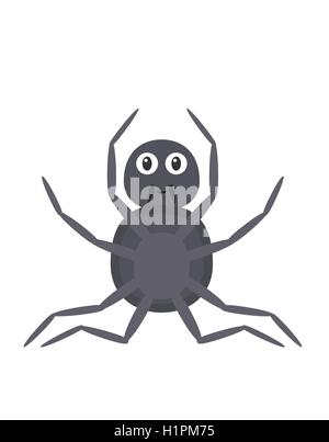 Lustige Spinne Charakter Stock Vektor
