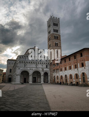 Kathedrale von St. Martin, Lucca, Toskana, Italien (Duomo di Lucca, Cattedrale di San Martino) Stockfoto