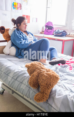 Adipositas Versorgung und Behandlung Zentrum für Kinder und Jugendliche, Les Terrasses, Niort Frankreich. Stockfoto