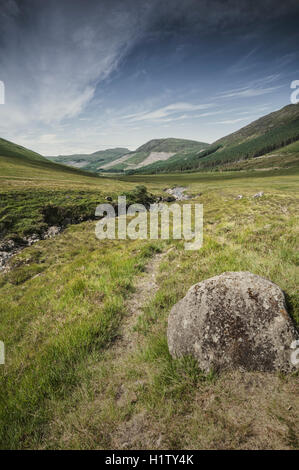 Herrliche Sicht auf Glenbrittle auf der Isle Of Skye, Schottland, UK Stockfoto