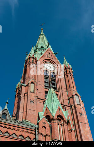 Norwegen, Bergen, UNESCO Weltkulturerbe-Stadt. St. Johannis Kirche aka Johanneskirken.