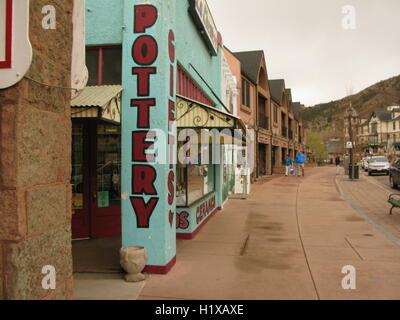 Manitou Springs, Colorado Stockfoto