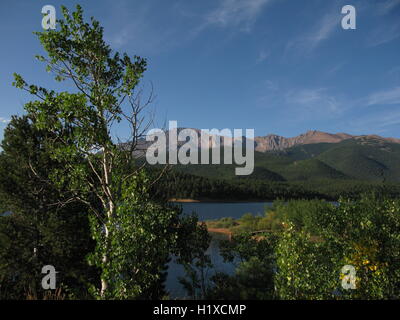 Crystal Creek Reservoir, Pikes Peak, Colorado Stockfoto