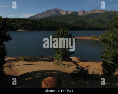 Crystal Creek Reservoir, Pikes Peak, Colorado Stockfoto