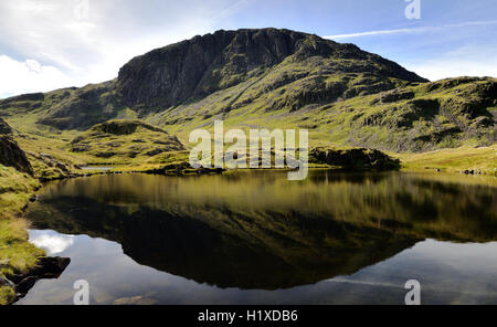 Großen Ende Reflexionen in Beregnung Tarn Stockfoto