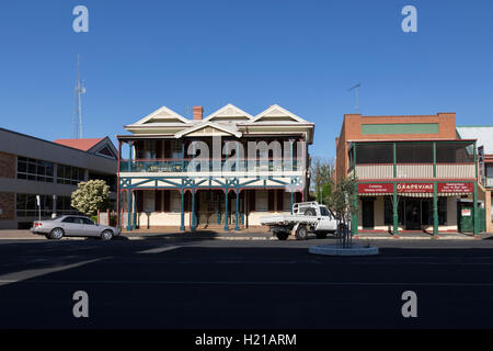 Erbe-Kolonialstil-Gehäuse in Dubbo New South Wales Australien Stockfoto