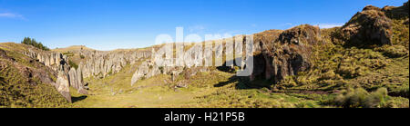 Cajamarca, Peru Cumbe Mayo archäologische Komplex Stockfoto