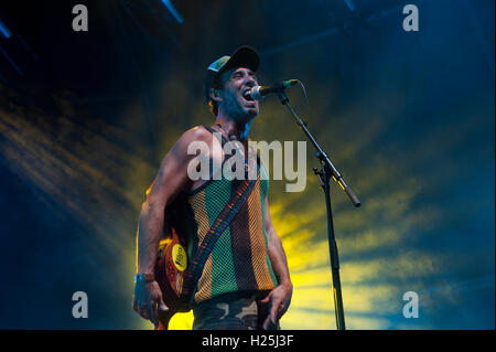 Barcelona, Spanien. 24. September 2016. Dani Lança im Konzert am Tag 3 des Festes De La Merce. Bildnachweis: Charlie Perez/Alamy Live-Nachrichten Stockfoto