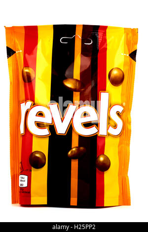 Paket von Revels Pralinen Stockfoto