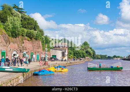 Exeter Kai Fähre Exeter Quay Exeter Devon England UK GB EU Europa Stockfoto